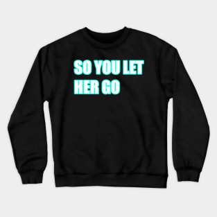 When we are not fine Crewneck Sweatshirt